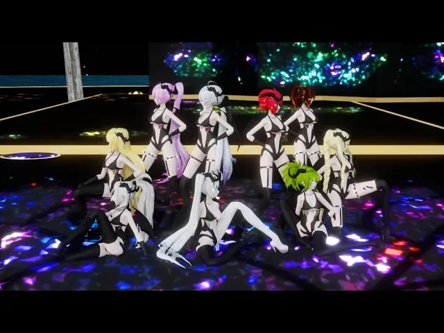【mmd】「威風堂々」《tda kemoeno girls》